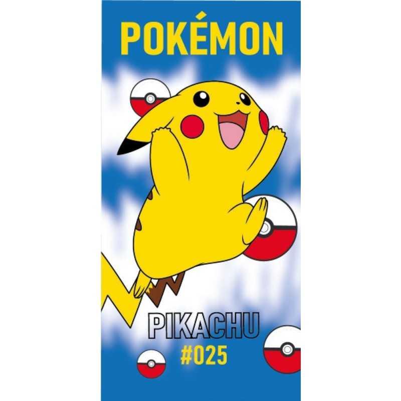 SERVIETTE PLAGE 70X140CM POKEMON 312444