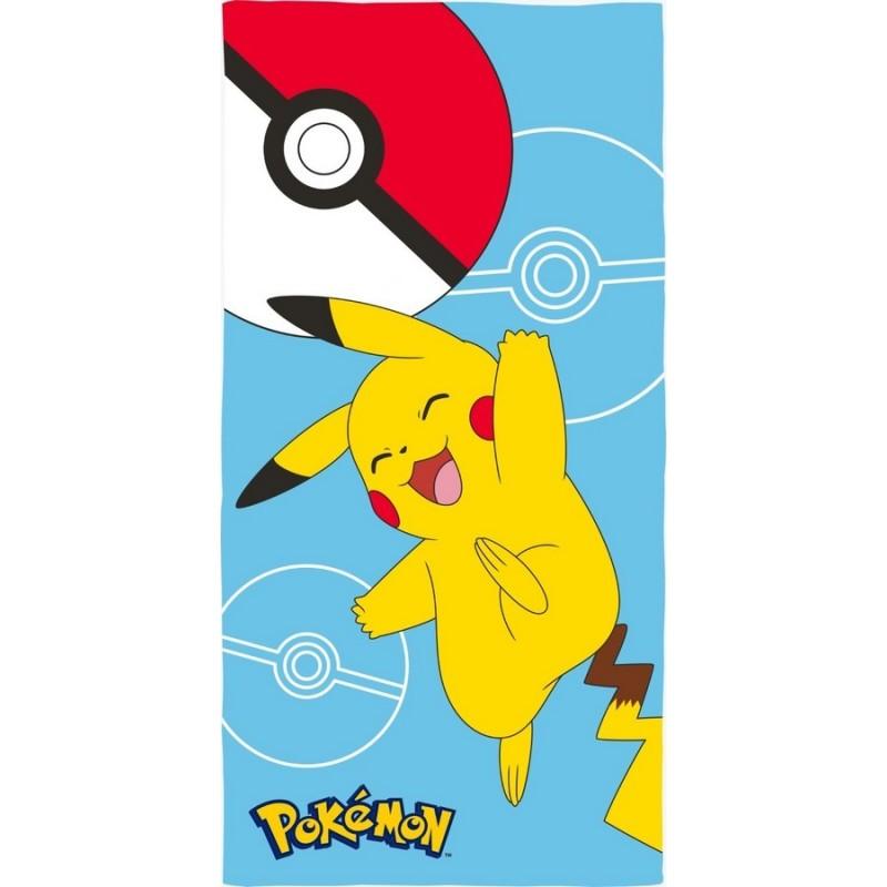 SERVIETTE PLAGE 70X140CM POKEMON POK36-5170