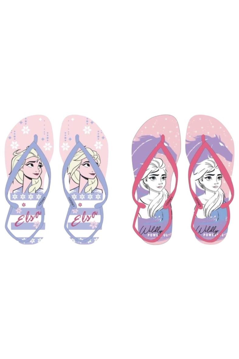 TONG FROZEN avec bride élastiquée FROZ9408 T: 22/23 - 24/25 - 26/27 ***