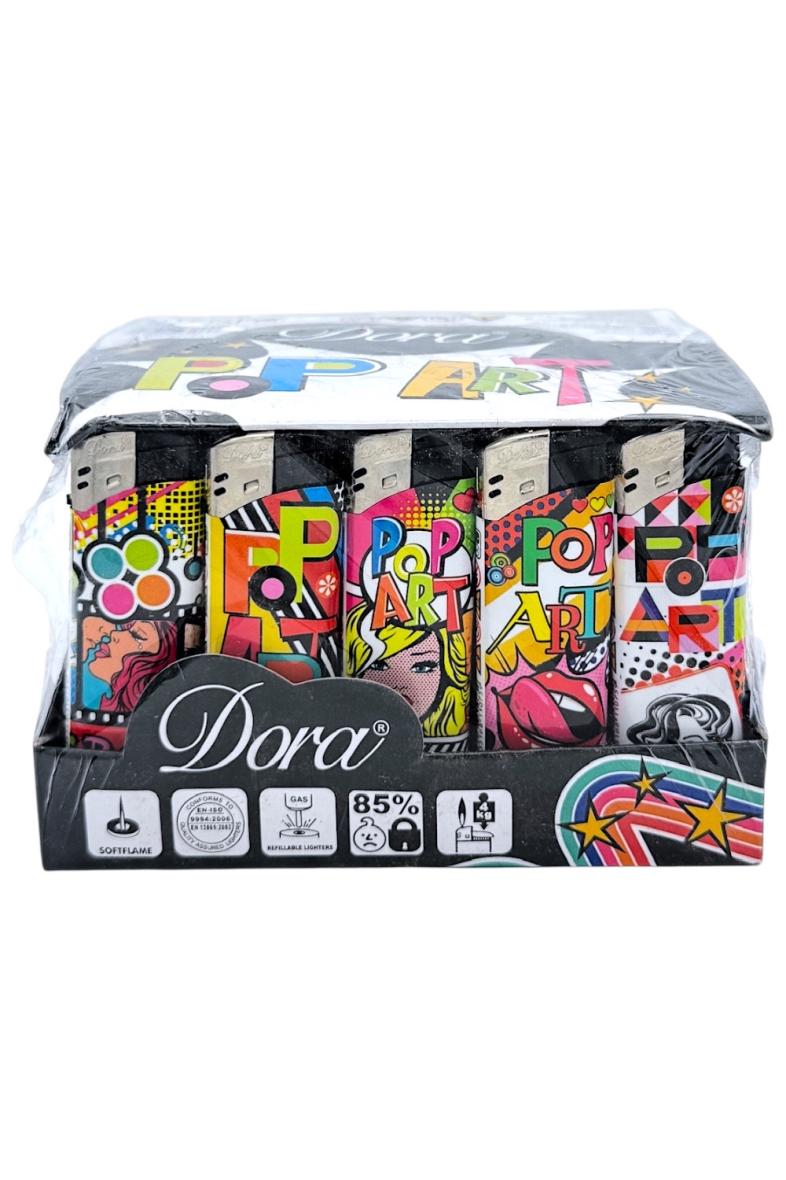BRIQUET ELECTRONIQUE DORA POP ART FILLE