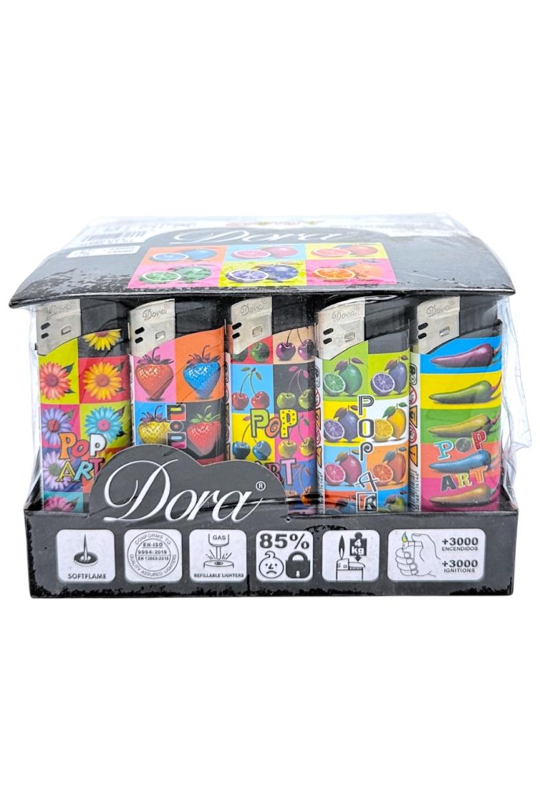 BRIQUET ELECTRONIQUE DORA WHL pop art fruit
