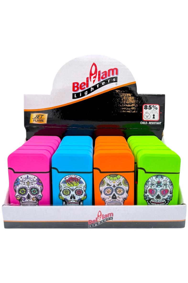 BRIQUET JETFLAME BELFLAM SKULL