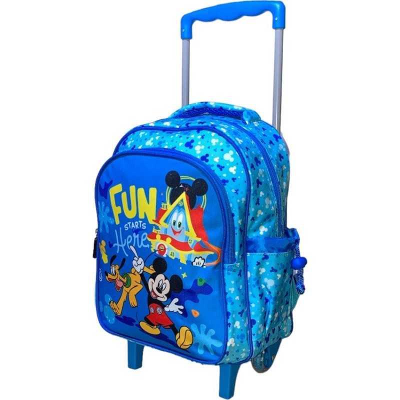 SAC A DOS TROLLEY  MICKEY MIC23-1596 ***