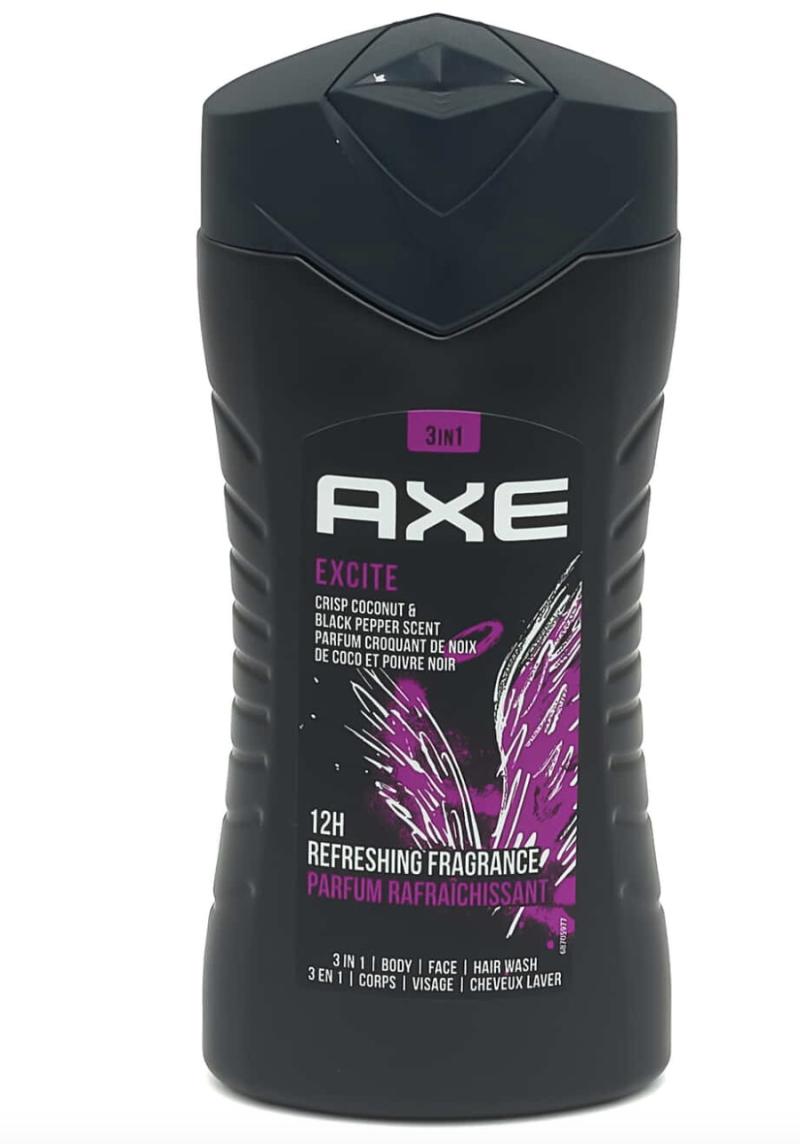 AXE GEL DOUCHE 250ML Excite 3en1