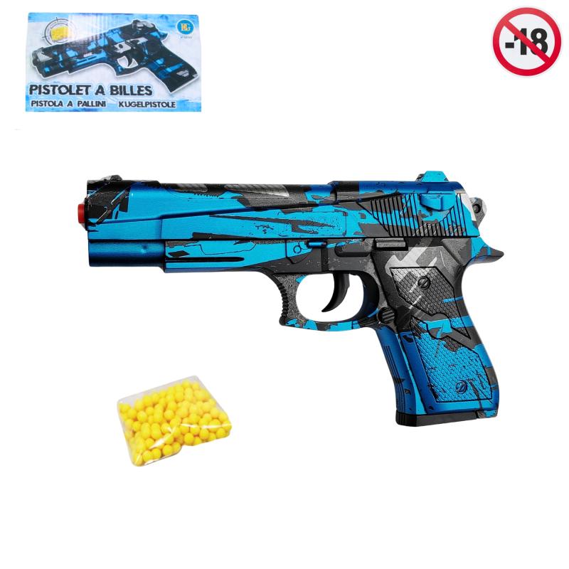 PISTOLET BILLES 18CM 50101
