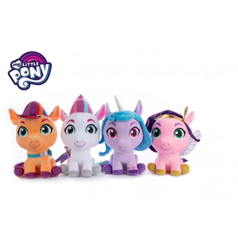 PELUCHE MY LITTLE PONY H30CM 4COL