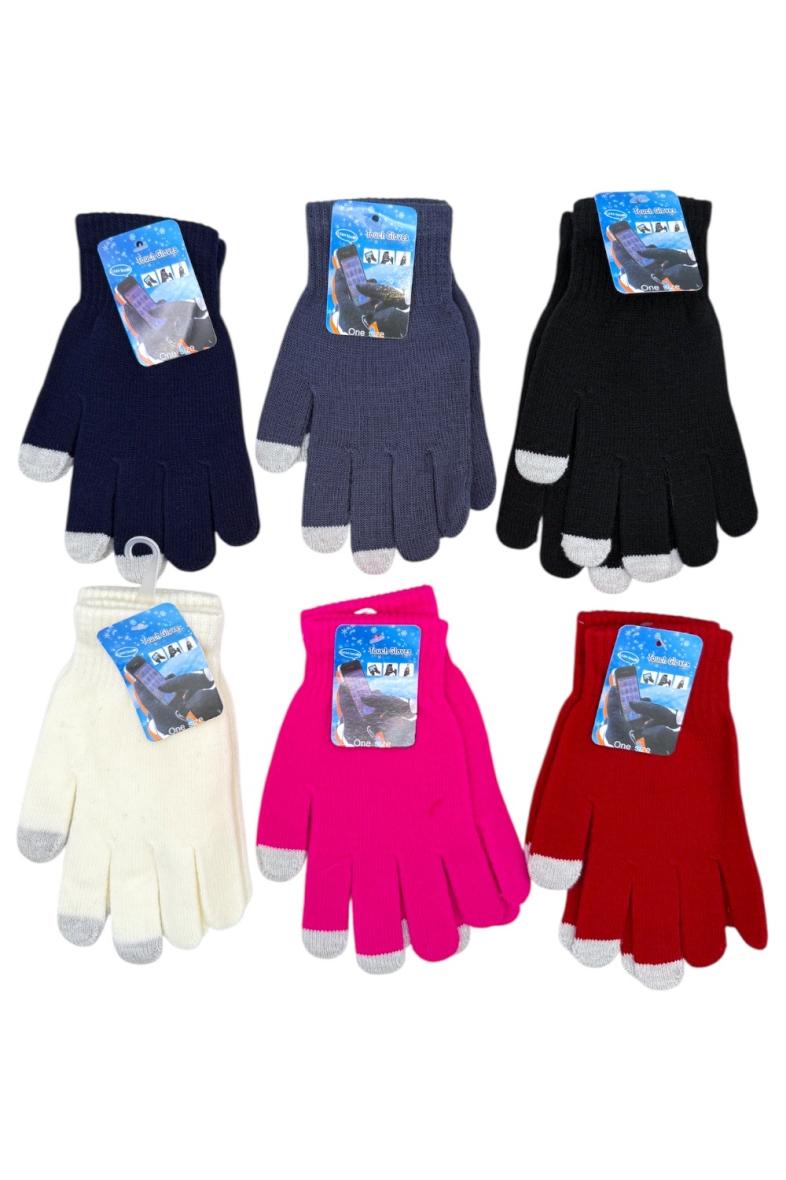 GANT FEMME TACTILE COULEUR ASSORTI
