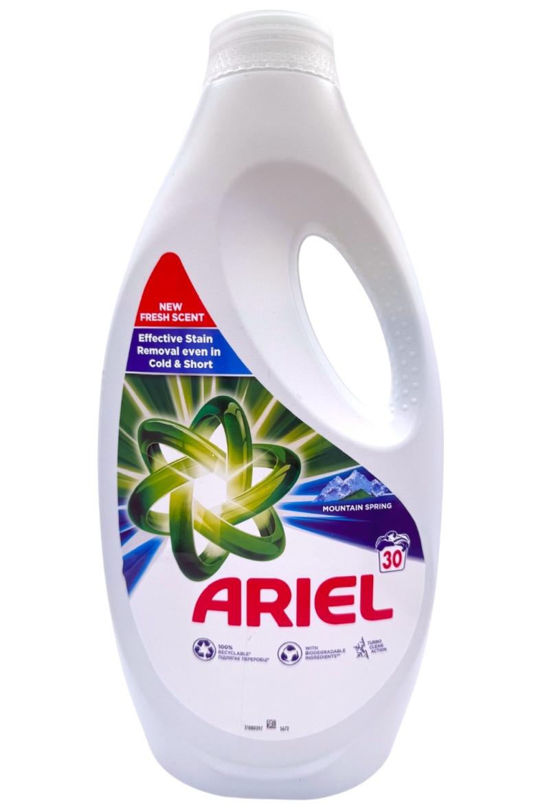 ARIEL LESSIVE LIQUIDE 30D 1500ML source de montagne