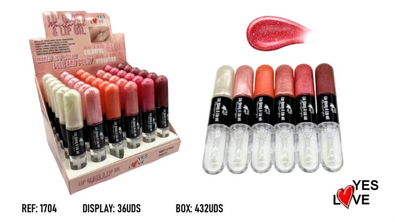 GLOSS LEVRES DOUBLE COULEUR