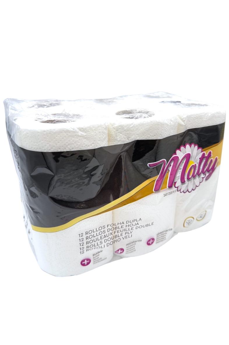 PAPIER TOILETTE X12 MATTY ***