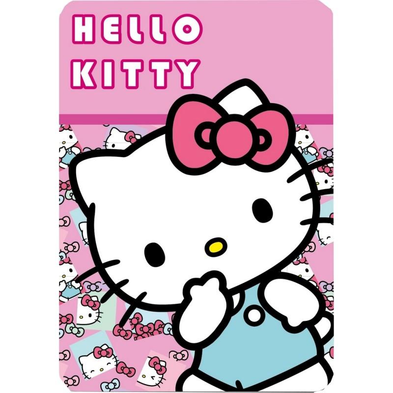PLAID POLAIRE 100X140CM HELLO KITTY 36-5434