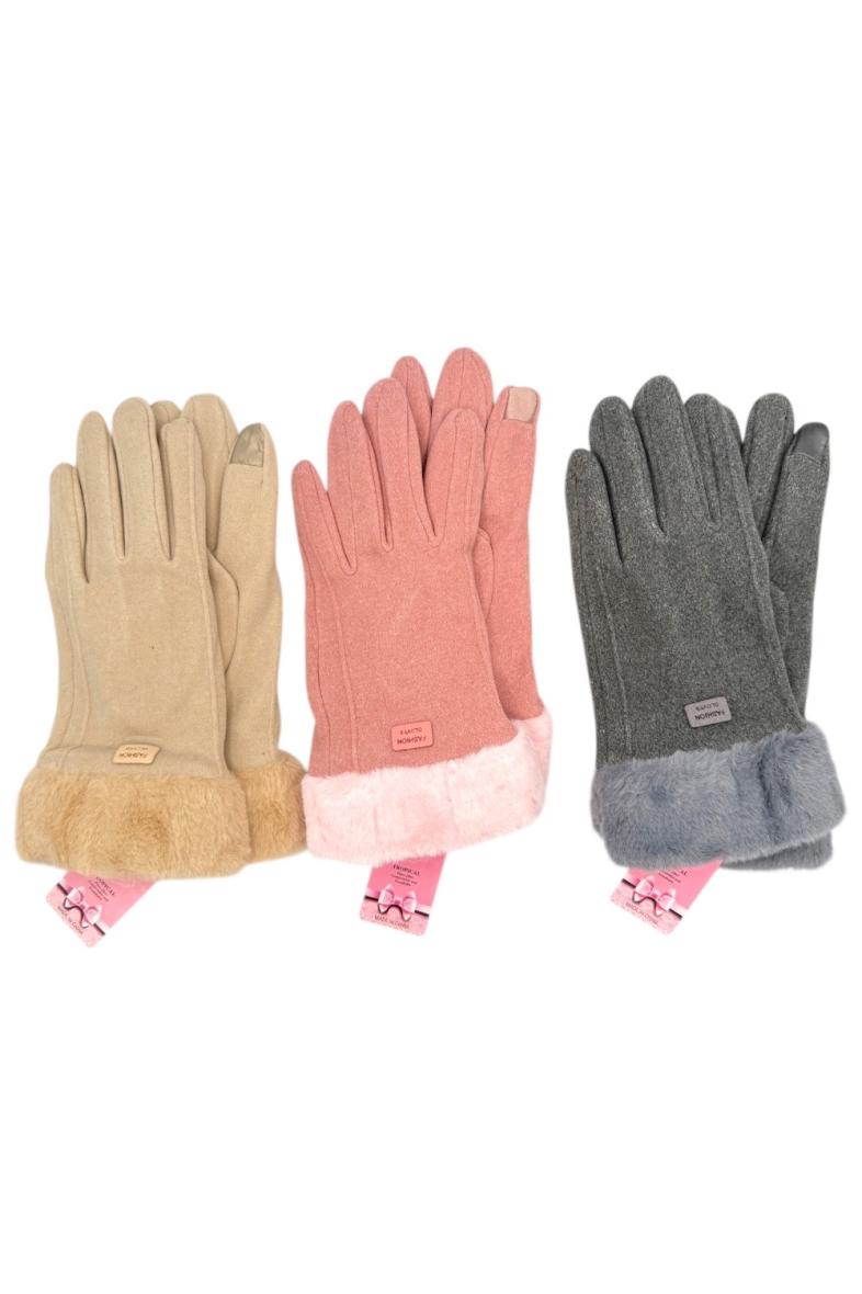 GANT FEMME POLAIRE TACTILE couleur assorti
