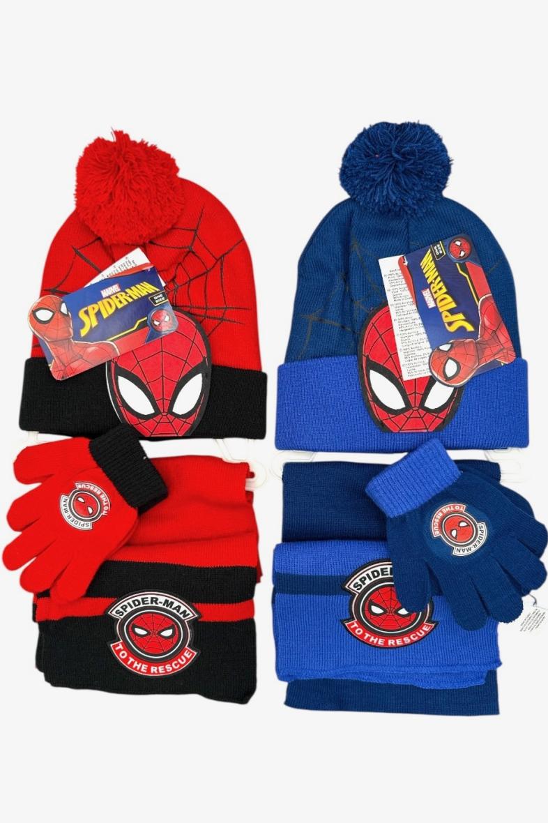 ENSEMBLE 3PCS BONNET + GANT + ECHARPE SPIDERMAN SP-2183