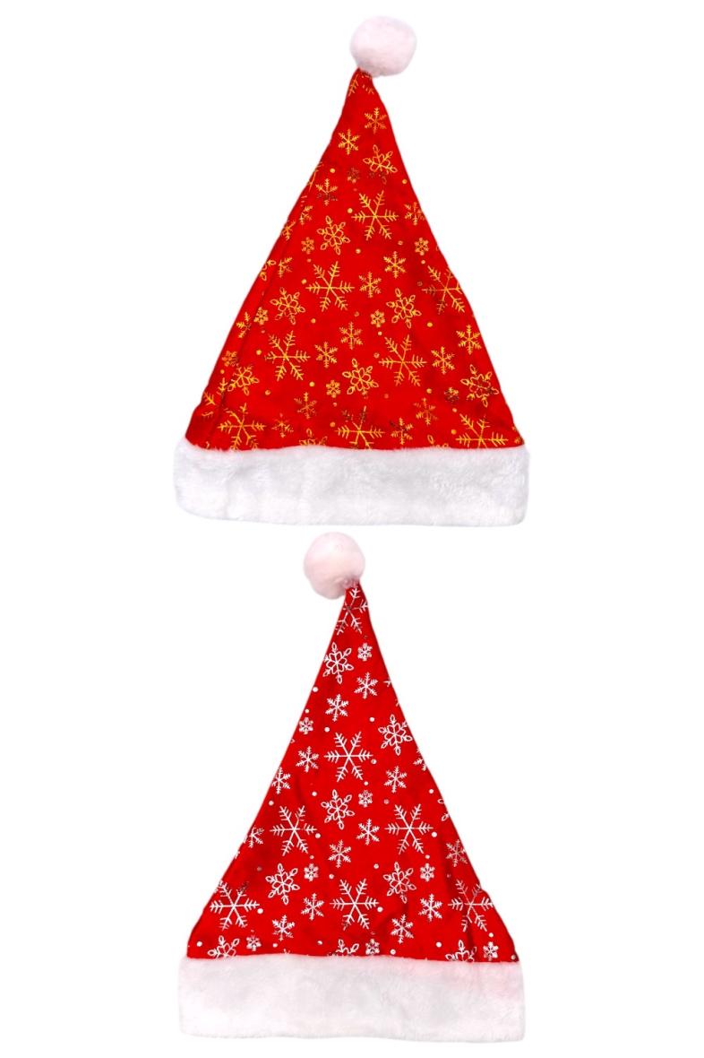 BONNET NOEL MOTIF FLOCON 2C