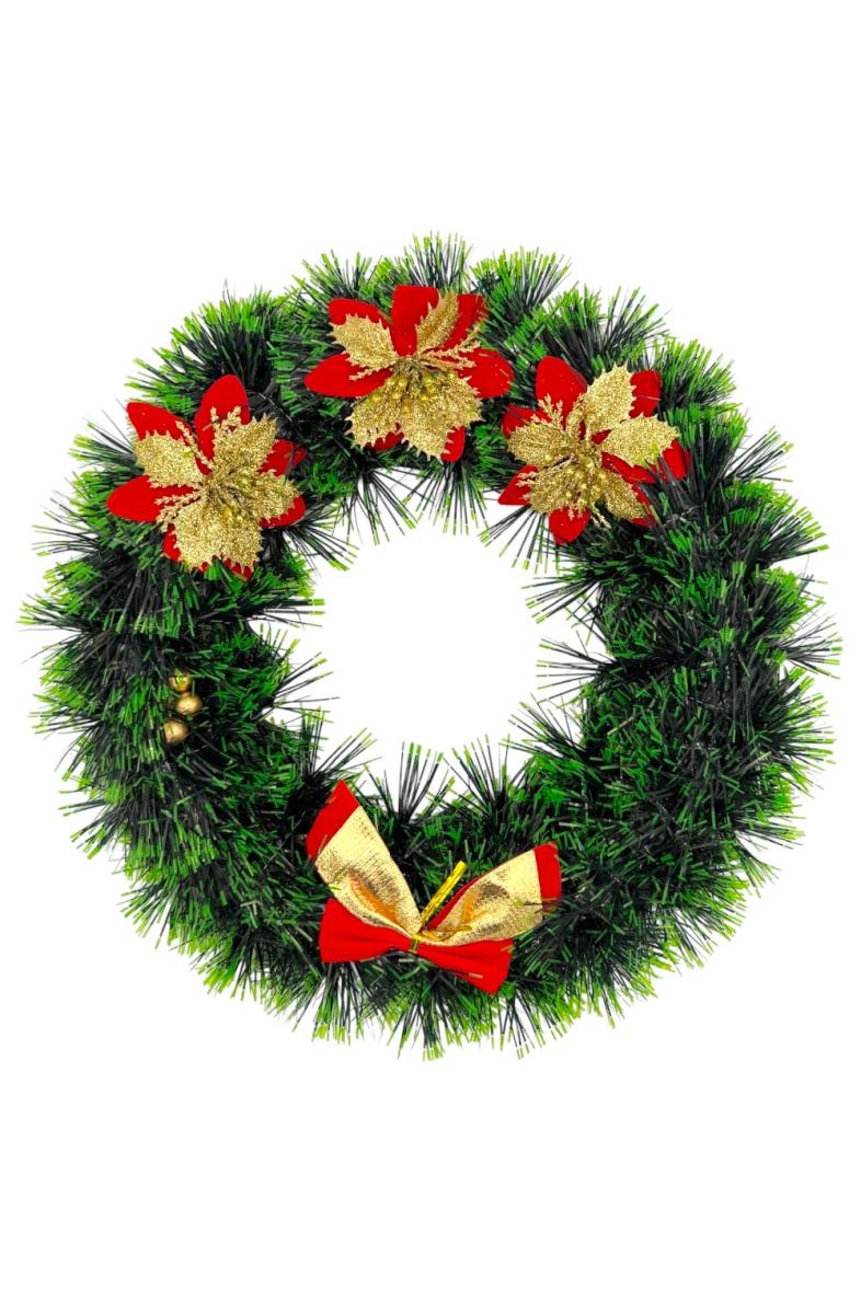 COURONNE NOEL 33CM