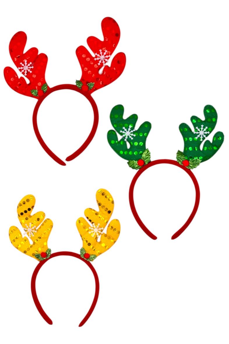 SERRE TETE NOEL CORNES RENNE SOUPLE 3C ASS