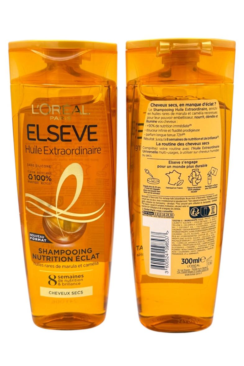 ELSEVE SHAMPOING Huile Extraordinaire 300ml