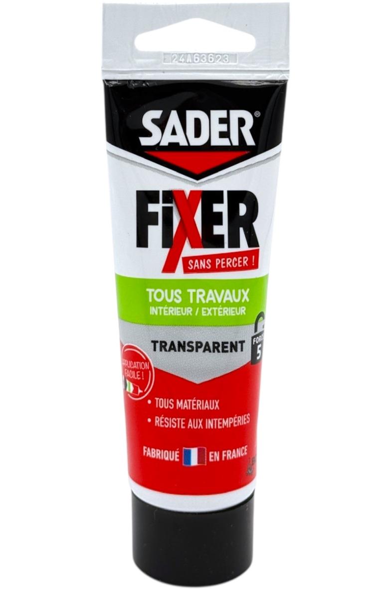 SADER TUBE 50G COLLE FIXER SANS PERCER