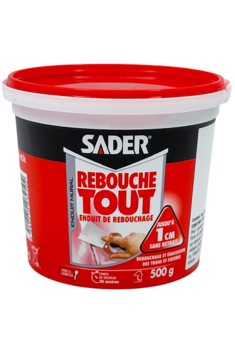 SADER ENDUIT REBOUCHAGE POT 500G