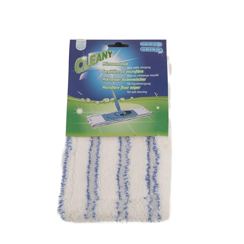 RECHARGE BALAI MOP MICROFIBRE BLANC/BLEU