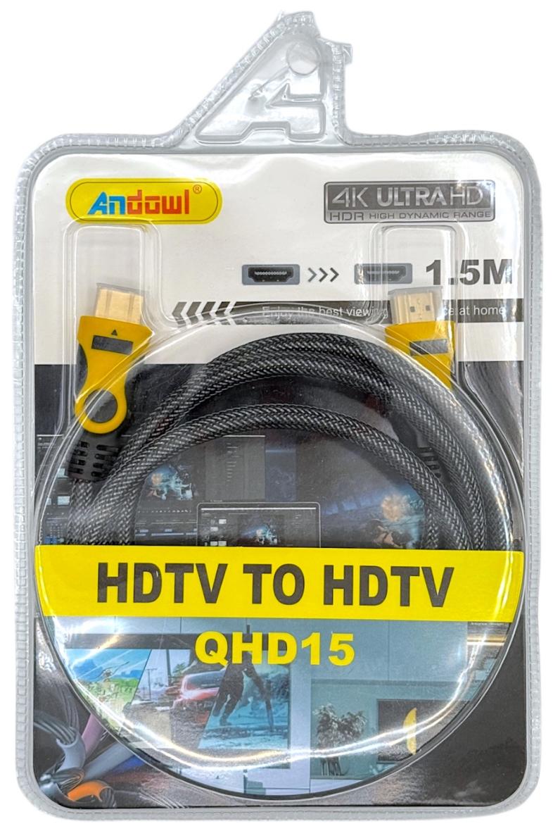 CABLE HDMI 4K 1.5M