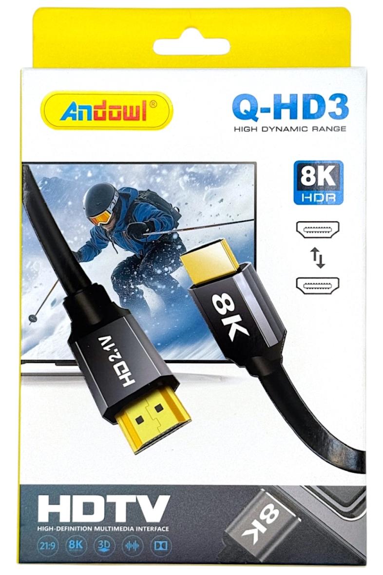 CABLE HDMI 8K 3M