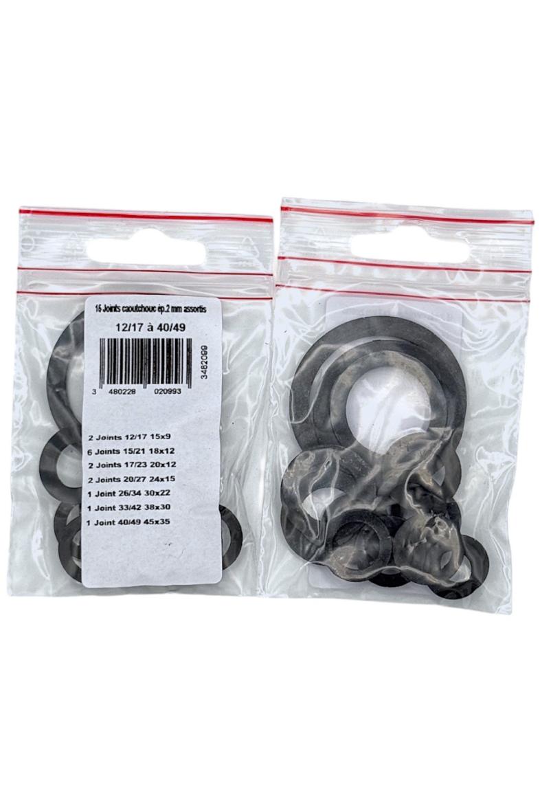 JOINT CAOUTCHOUC ASSORTI noir