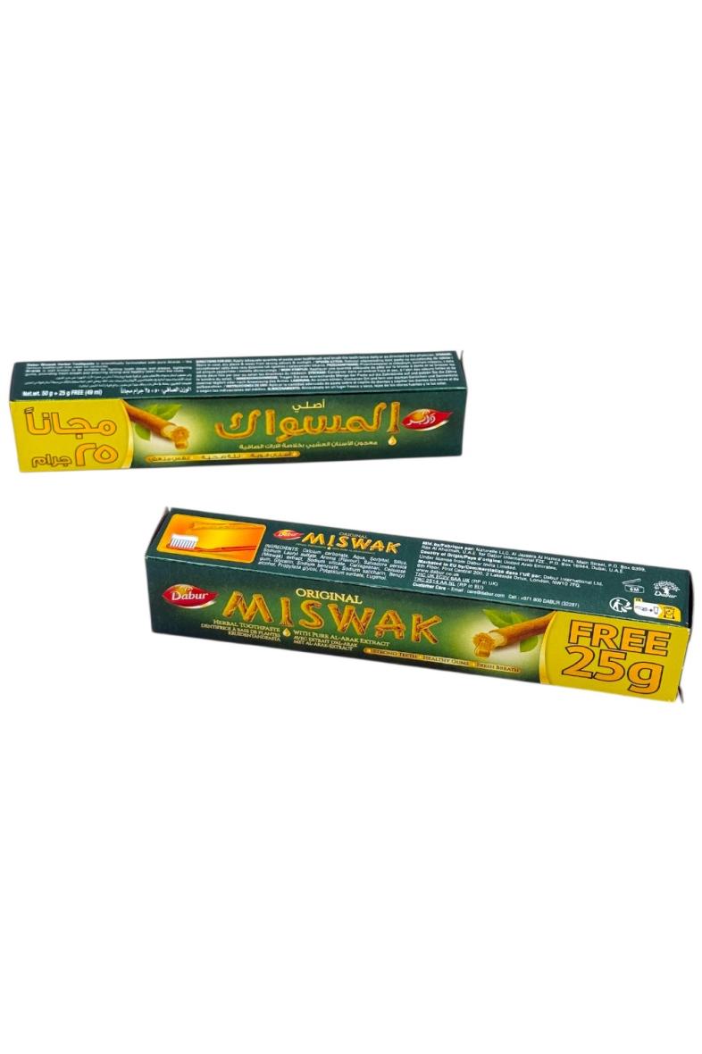 MISWAK DENTIFRICE 75G (50G+25G FREE)