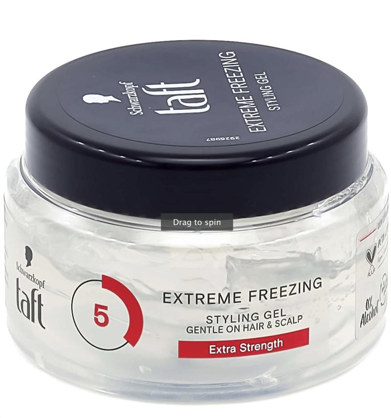 TAFT GEL CHEVEUX 250ML Extreme Freezing Hold 5