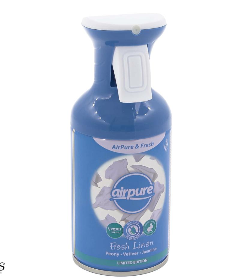 AIRPURE ATOMISEUR désodorisant 250ML Fresh Linen