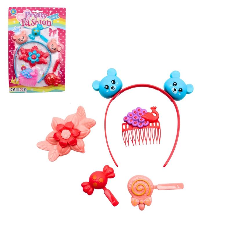 PARURE COIFFURE 5 PIECES