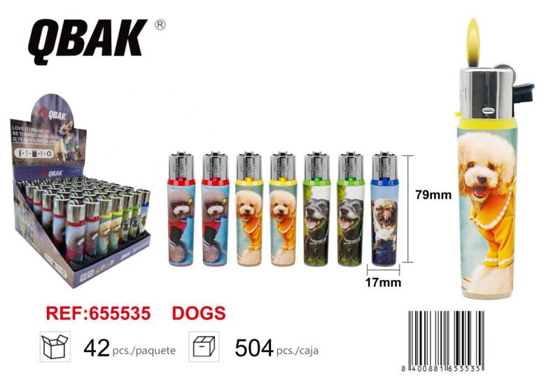 BRIQUET CYLINDRIQUE CHIEN QB