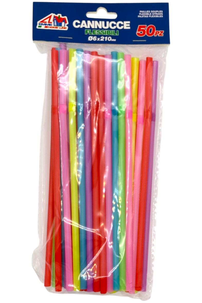 PAILLE X50 REUTILISABLE 210MM  PLIABLE