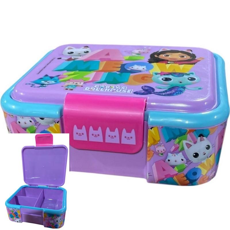 BOITE A GOUTER 3 COMPARTIMENTS GABBY'S DOLLHOUSE 130-041 ***
