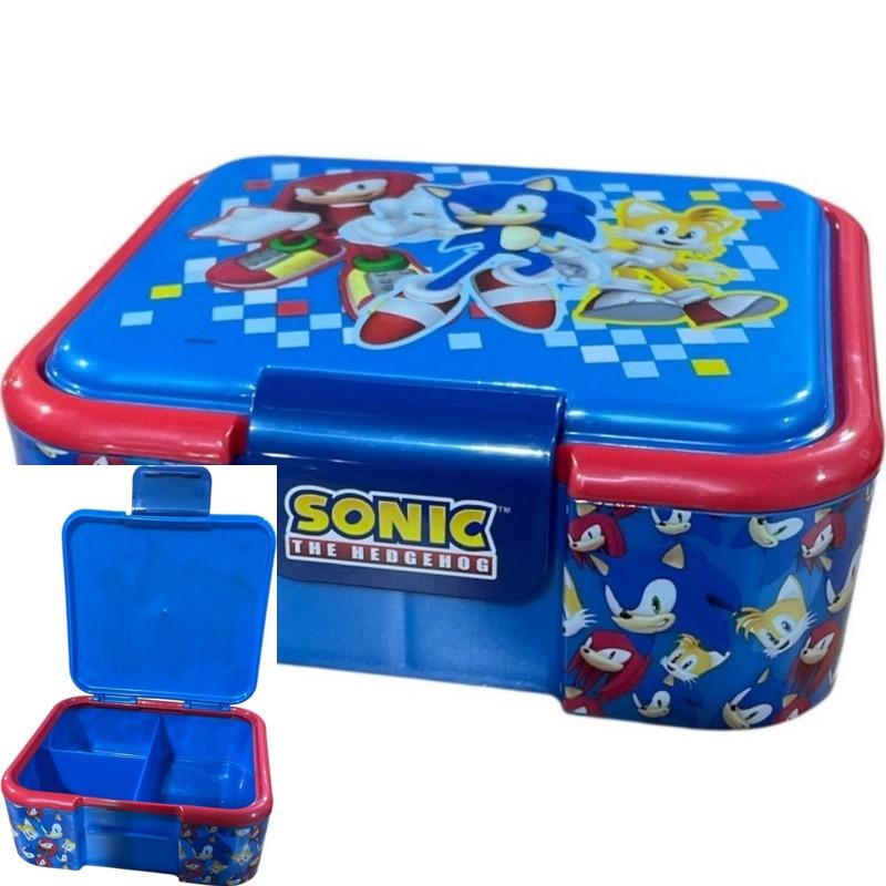 BOITE A GOUTER 3 COMPARTIMENTS SONIC 130-046 ***