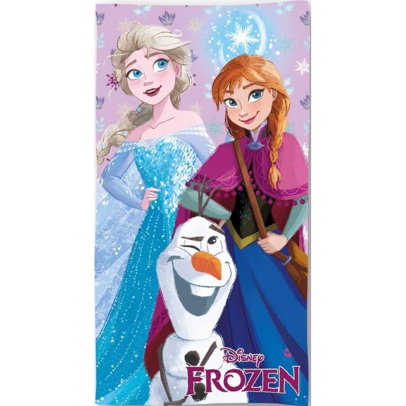 SERVIETTE PLAGE 70X140CM FROZEN FRO36-5038