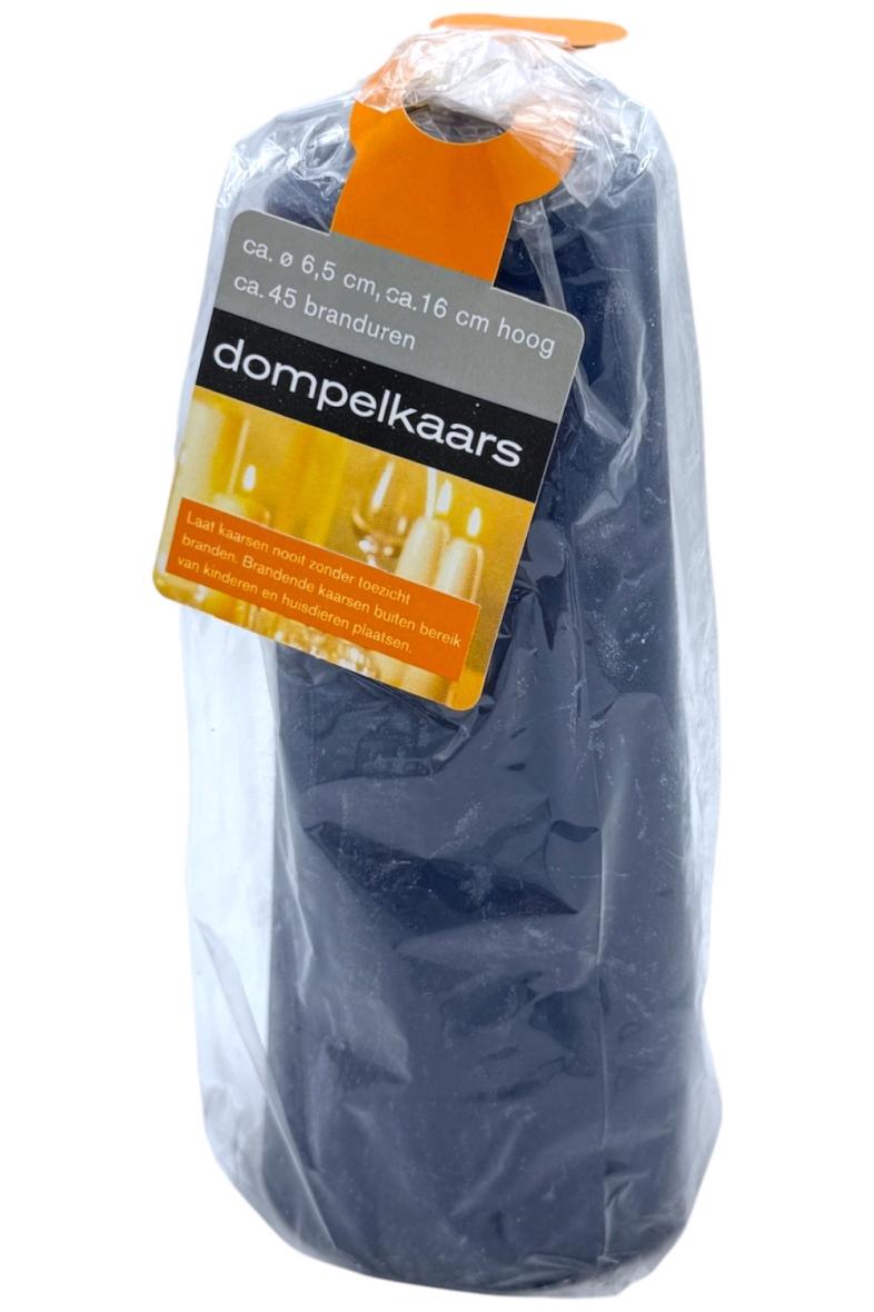 BOUGIE BLEUE D6.5CM H16CM