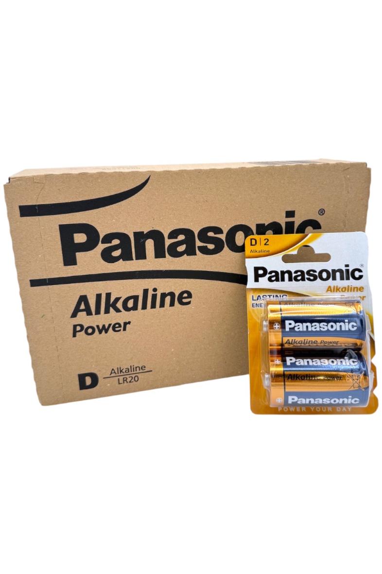 PANASONIC Pile ALKALINE LR20 D X2