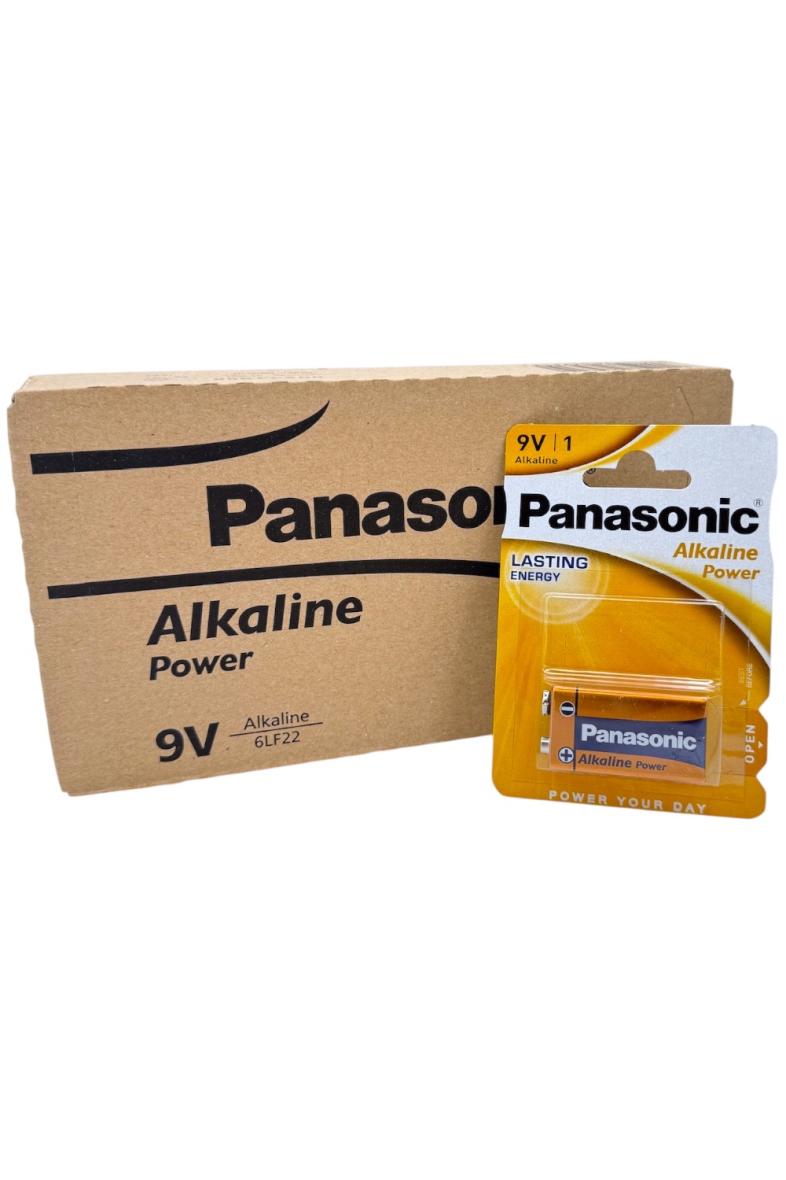 PANASONIC Pile ALKALINE 9V X1