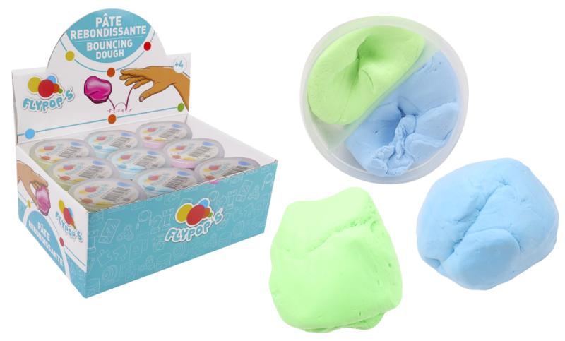 PATE REBONDISSANTE ET MALEABLE BICOLORE