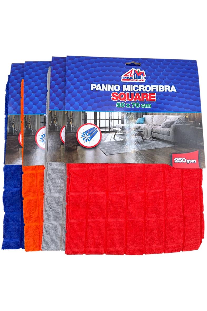 CHIFFON MICROFIBRE 50X70CM 250gsm motif carré