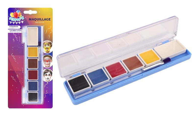MAQUILLAGE FESTIF 6 COULEURS