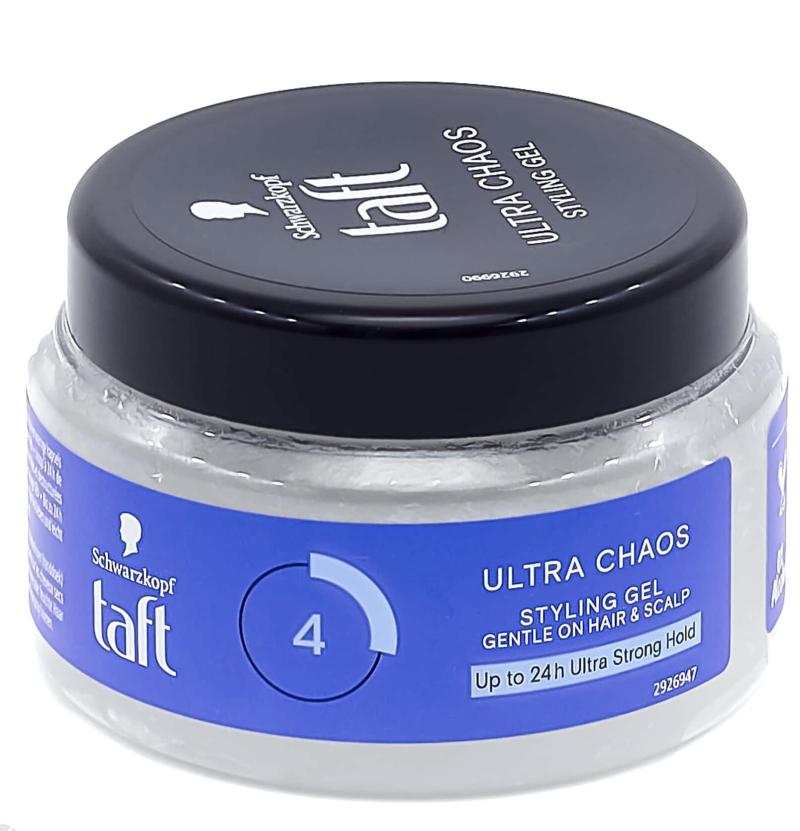 TAFT GEL CHEVEUX 250ML Ultra Chaos Hold 4