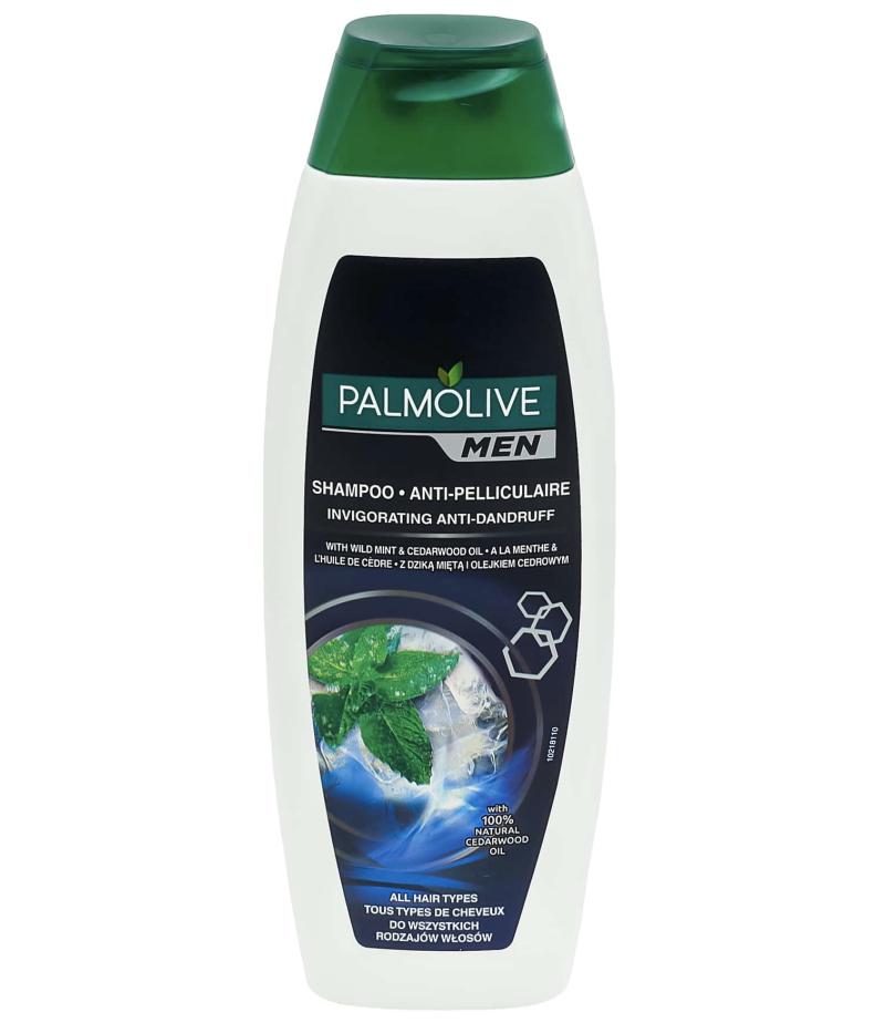 PALMOLIVE SHAMPOING MEN 350ML anti pelliculaire menthe et bois de cèdre