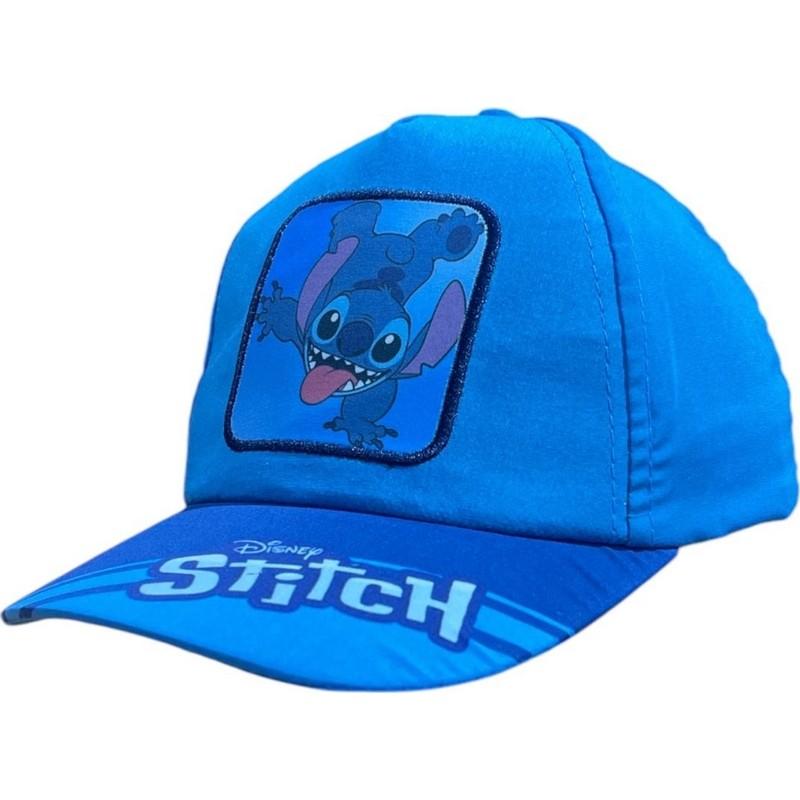 CASQUETTE LILO & STITCH BLEU LIL36-0009 Brodé