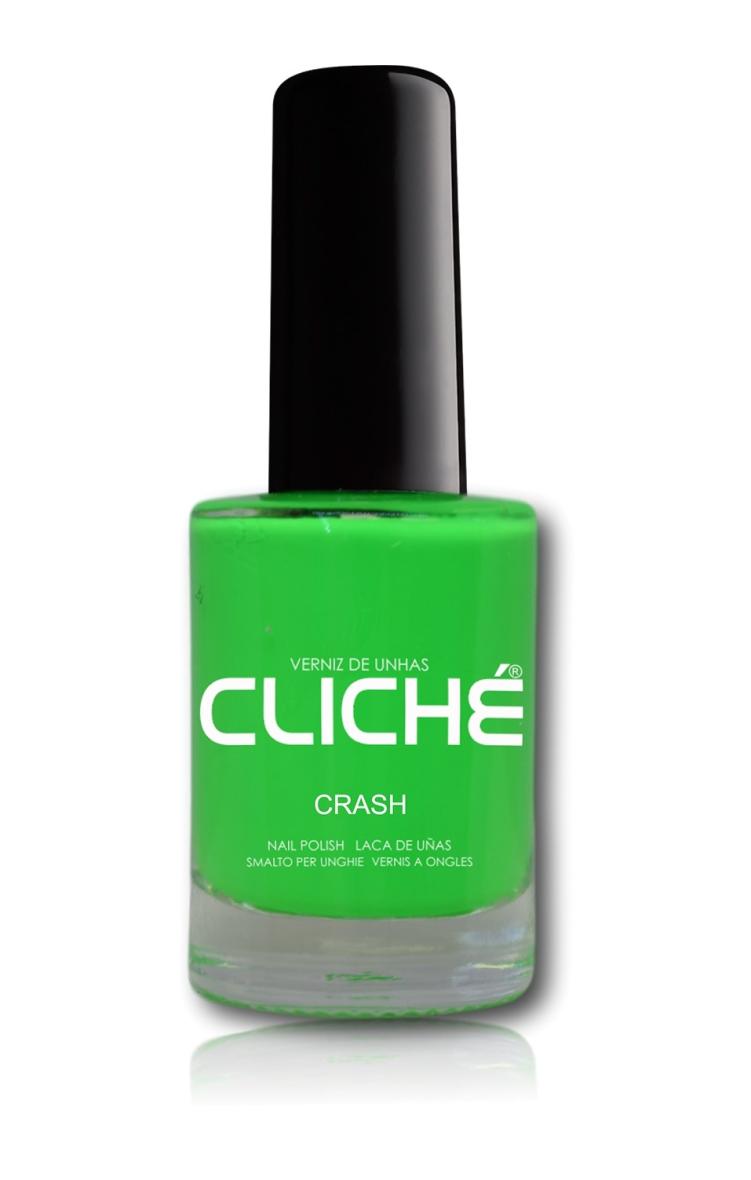 CLICHE VERNIS A ONGLE CRASH 180 VERT FLASH