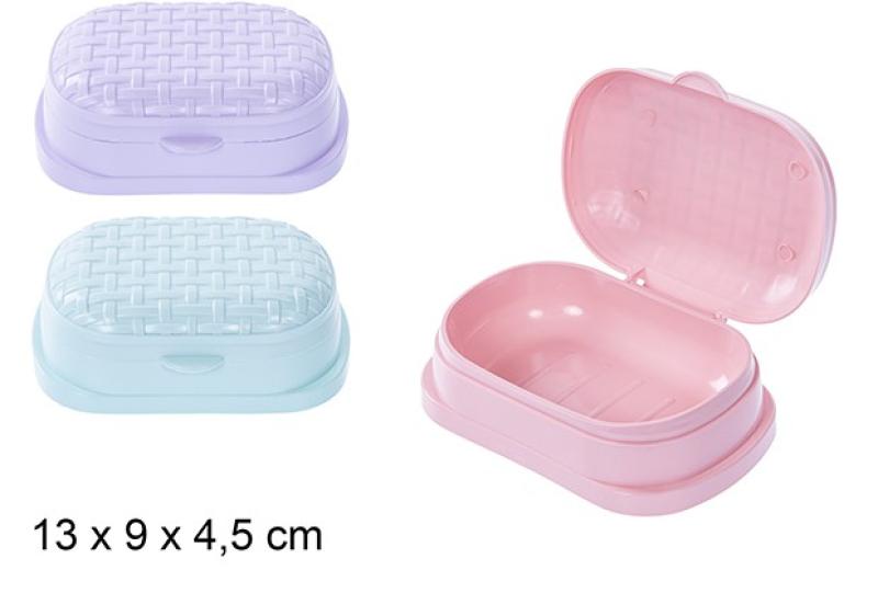 BOITE SAVON 13X9X4.5CM