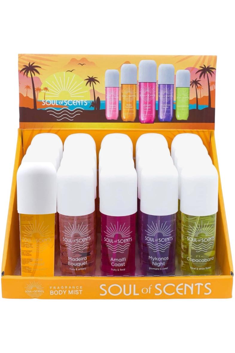 ALYA BRUME CORPORELLE SOUL OF SCENT 180ML (Présentoir 20pcs mixte)