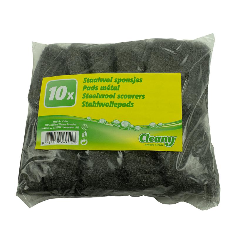 LAINE D'ACIER PADS METAL X10PCS