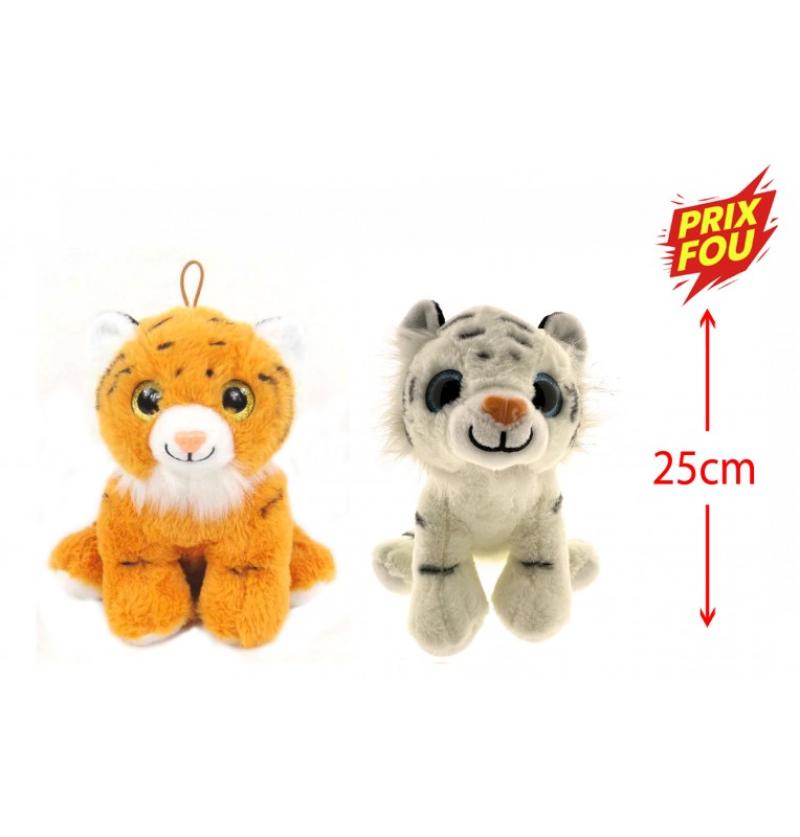 PELUCHE TIGRE H25C 2COL